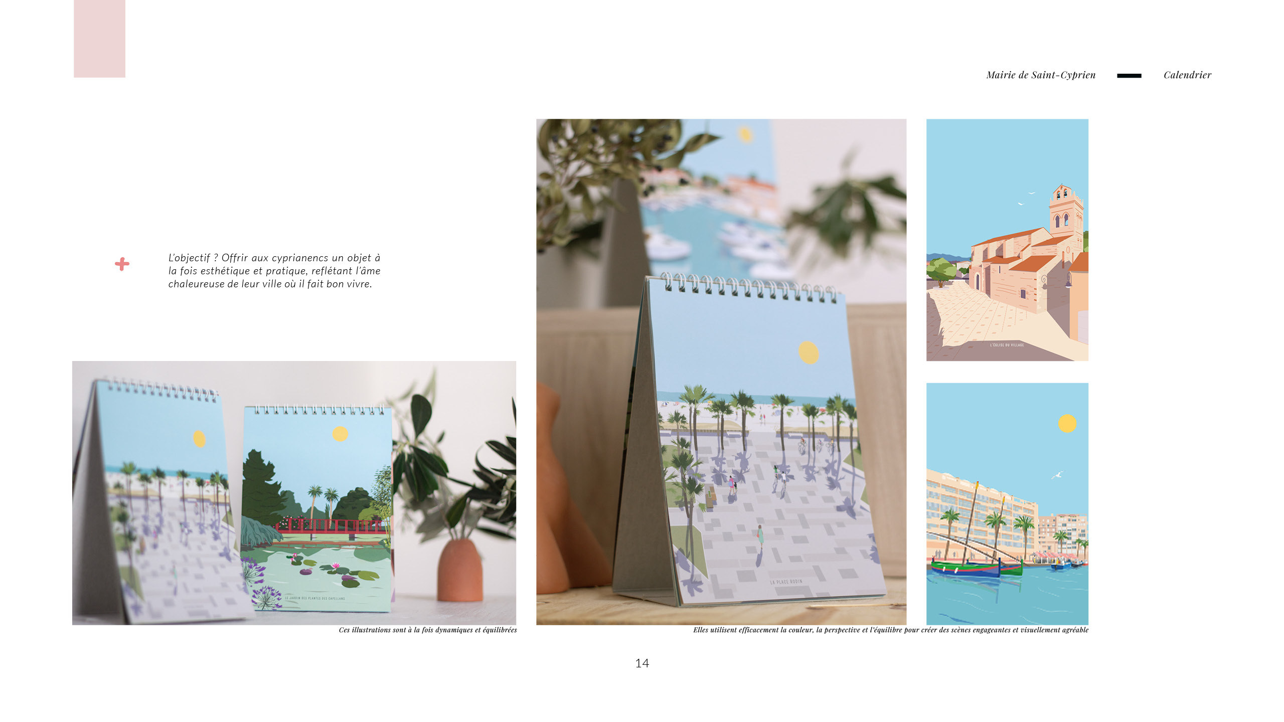 Célébrer Saint-Cyprien et sa douceur de vivre à travers de délicates illustrations