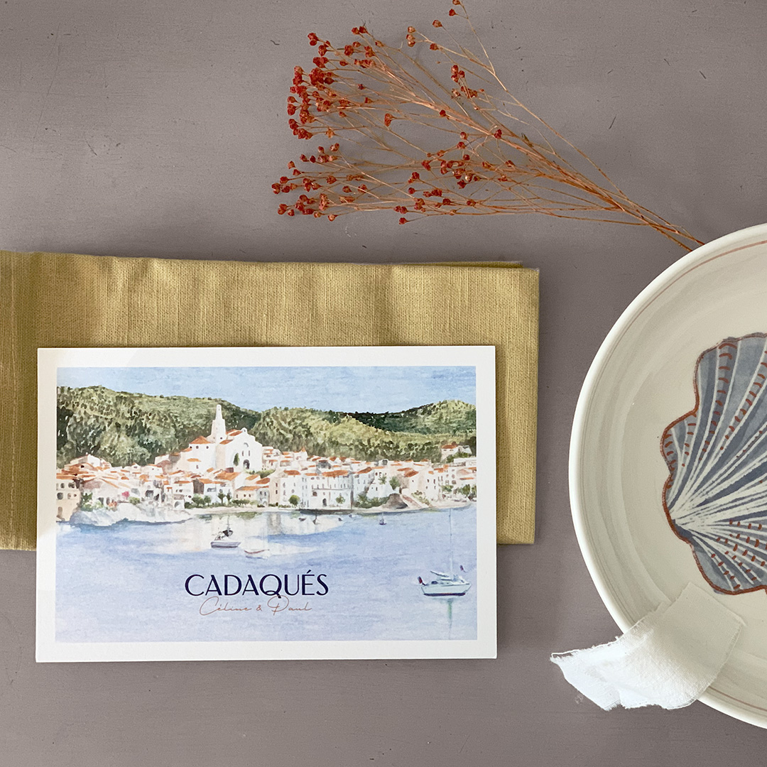 faire-part sur-mesure cadaques crayon citron